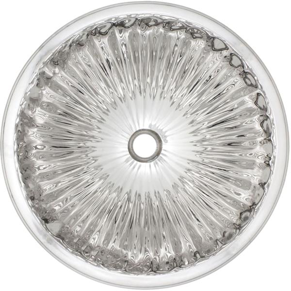Linkasink - Cast Bronze Large Round Fluted Sink