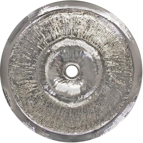 Linkasink - Hammered Metal Small Round Sink