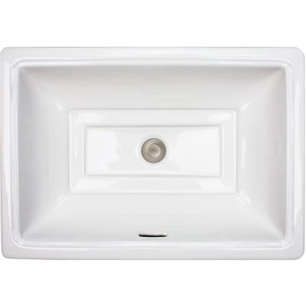 Linkasink - Tiffany White Hand-crafted Porcelain Undermount Sink