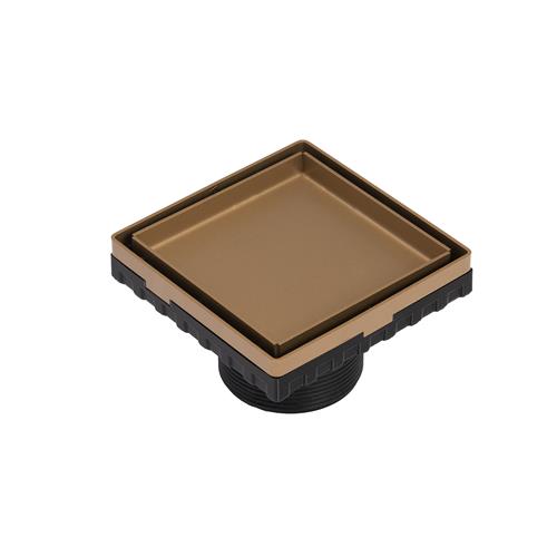 Infinity Drain - 4 x 4 Inch LT4 Tile Drain Strainer-2 Inch Throat