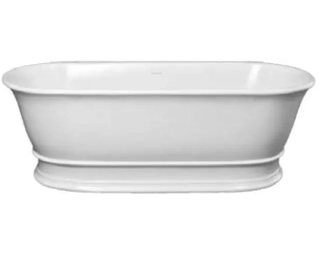 Lefroy Brooks Oval Solid Surface Tub PlumbTile