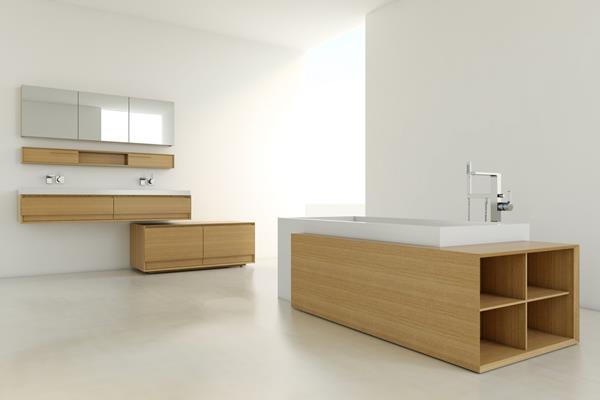 Wetstyle - "M" Storage Cube Bath With 4 Niches