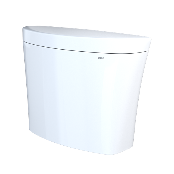 Toto - Aquia Iv Arc Dual Flush 1.28 And 0.9 Gpf Toilet Tank Only With Washlet+ Auto Flush Compatibility, Cotton White