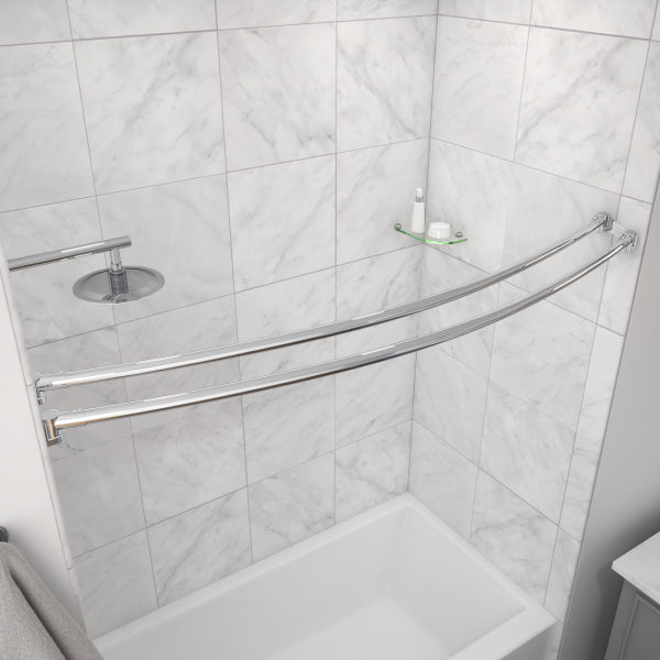 Maidstone - Dual Curved Shower Curtain Rod