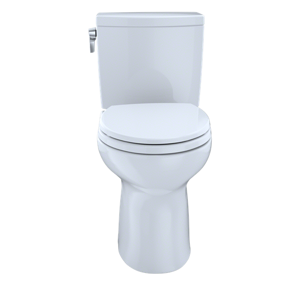 Toto - Drake II 1G Two-Piece Round 1.0 Gpf Universal Height Toilet With Cefiontect