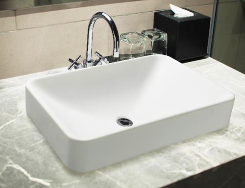 MTI - Adara Sr Sculpturestone Semi-Recessed (23X15)