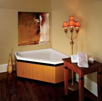 MTI - Deborah 1 Drop In Corner Bathtub (48X48)