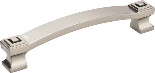 Jeffrey Alexander - 128 mm Center-to-Center Square Delmar Cabinet Pull