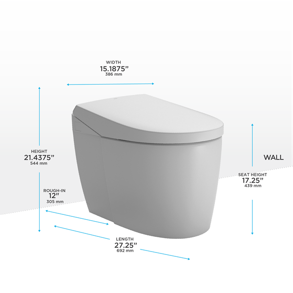 Toto - Neorest AS Integrated Smart Toilet - Cotton