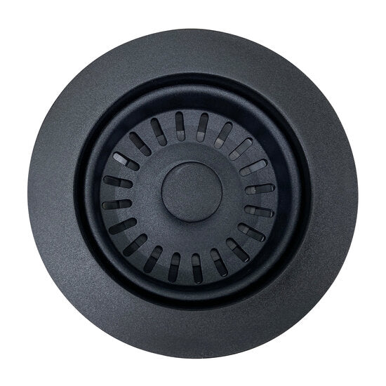 Nantucket Sinks - Matte Black Disposal Flange For Granite Composite Sinks