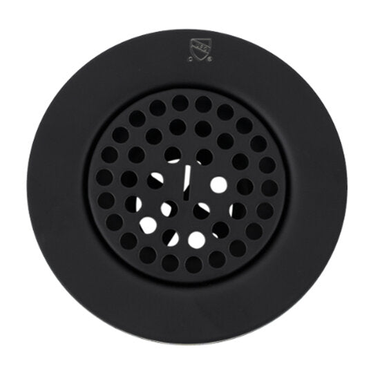 Nantucket Sinks - 3 Inch Utility Sink Grid Drain - Matte Black
