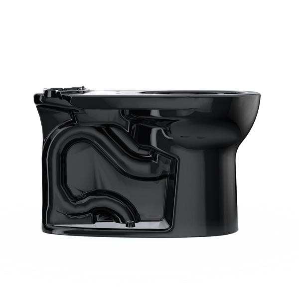 Toto - Drake Round Tornado Flush Toilet Bowl, Ebony