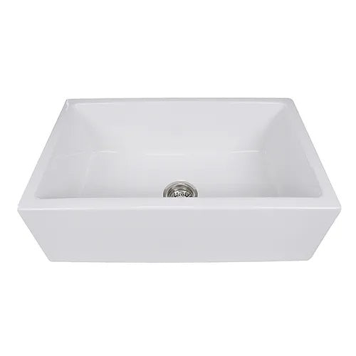 Nantucket Sinks - Orleans Collection Italian Fireclay 30-Inch Fireclay Farmhouse Sink