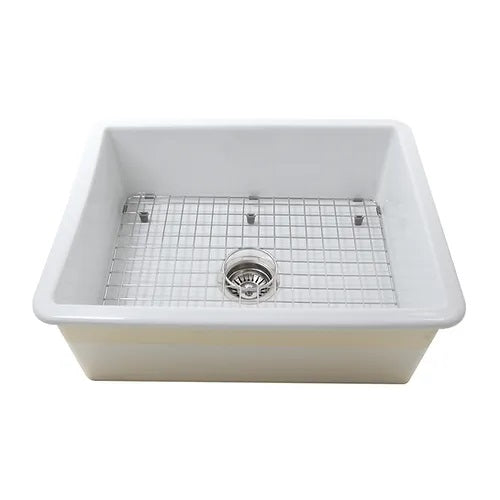 Nantucket Sinks - Orleans Collection Dualmount Fireclay Kitchen Sink