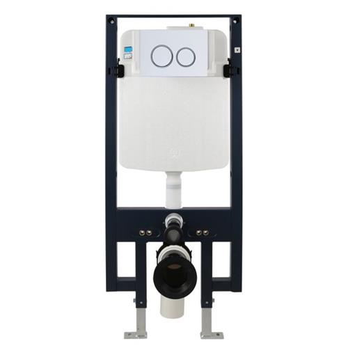 Eago - Dual Flush Wall Mounted Toilet Tank Carrier for WD101, WD332, WD333