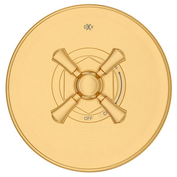 DXV - Oak Hill Pressure Balance Shower Valve Trim With Cross Handle