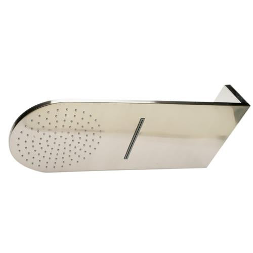 Alfi - 10 Inch Wall-Mounted Square Waterfall Rain Shower Head