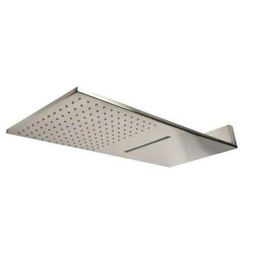 Alfi - 10 Inch Wall-Mounted Square Waterfall Rain Shower Head