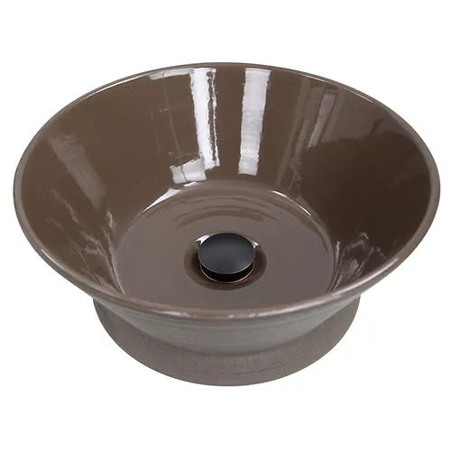 Nantucket Sinks - Fireclay Hand-Decorated Vanity Sink - Marblehead