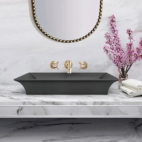 Nantucket Sinks - Bluff Italian Fireclay Vanity Sink