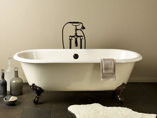 Cheviot - Regal Cast Iron Bathtub, 61 Inch, Roll Rim