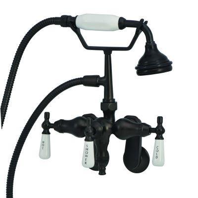 Maidstone - Tub Wall Mount English Telephone Faucet - Down Spout