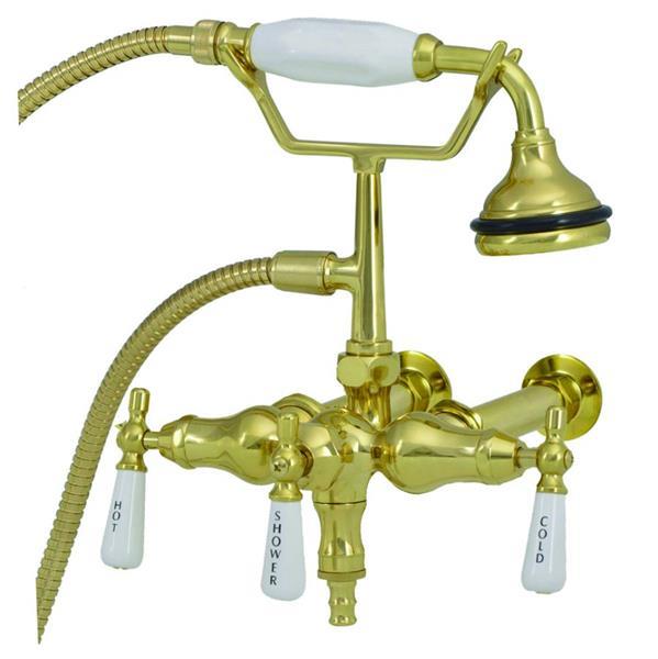 Maidstone - Wall Mount English Telephone Faucet - Down Spout