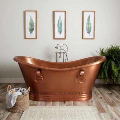 Maidstone - Santiago 71 Inch Copper Freestanding Tub