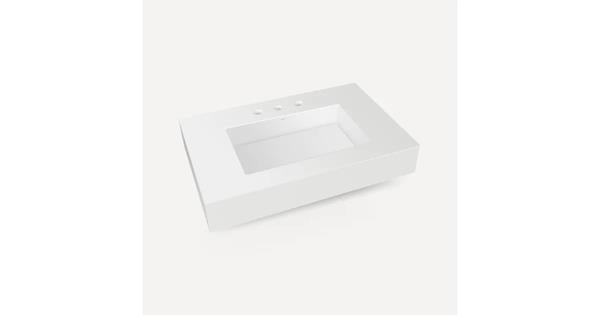 Robern - Skaarsgard 36 Inch Quartz Integrated Vanity Top