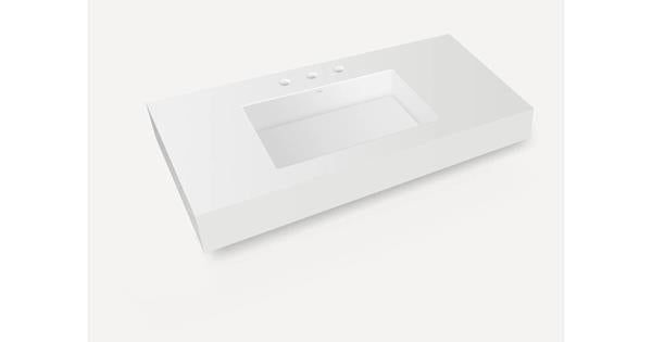Robern - Skaarsgard 48 Inch Quartz Integrated Vanity Top