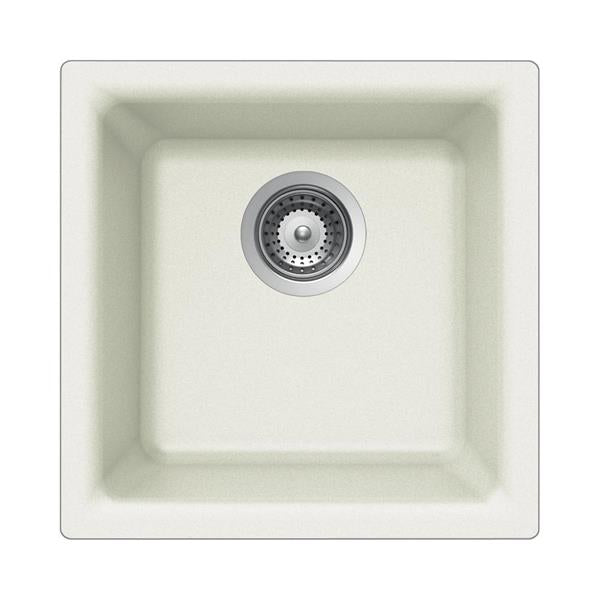 Hamat - SiOStone 16 Inch Granite Dual Mount Bar/Prep Sink