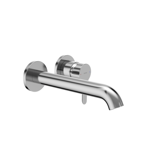 Toto - Lb Series 1.2 Gpm Wall-Mount Single-Handle Bathroom Sink Faucet, Polished Chrome