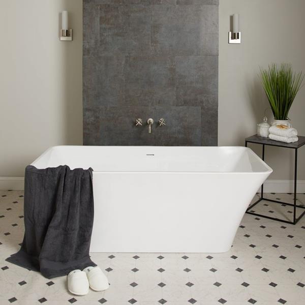 Maidstone - Straun Acrylic Double Ended Freestanding Tub