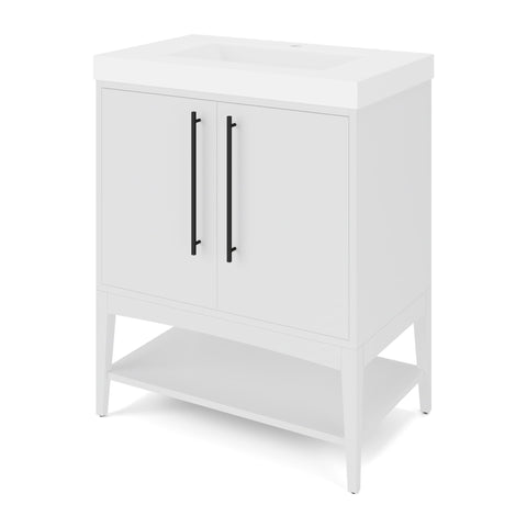 Jeffrey Alexander - Tempest 30 Inch W Single Basin Bathroom Vanity Set