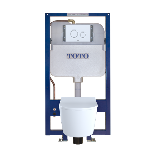 Toto - Duofit In-Wall Toilet Tank With Dual-Max Dual-Flush 1.28 And 0.9 Gpf System With Copper Supply
