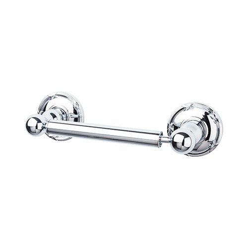 Top Knobs - Edwardian Bath Tissue Holder - Ribbon Backplate