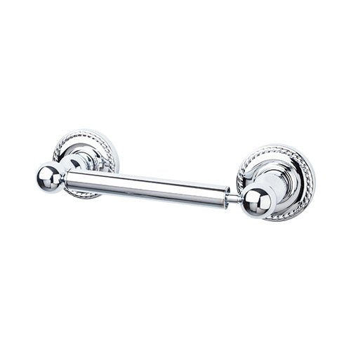 Top Knobs - Edwardian Bath Tissue Holder - Rope Backplate