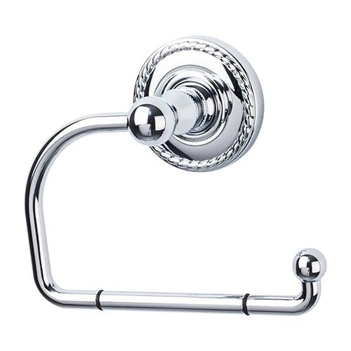 Top Knobs - Edwardian Bath Tissue Hook - Rope Backplate