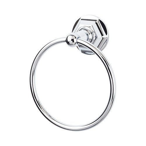 Top Knobs - Edwardian Bath Ring - Hex Backplate