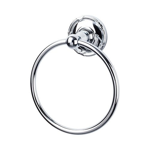 Top Knobs - Edwardian Bath Ring - Ribbon Backplate
