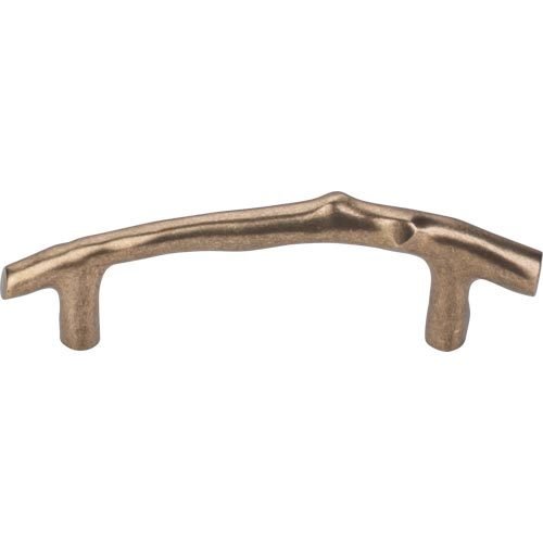 Top Knobs - Aspen Twig 3 1/2 Inch Center to Center Bar pull - Light Bronze