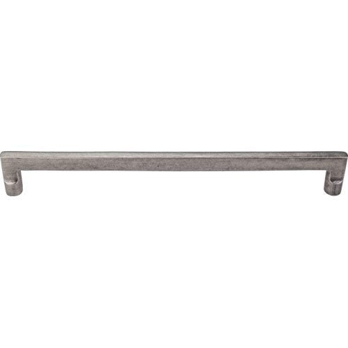 Top Knobs - Aspen Flat Sided 12 Inch Center to Center Appliance pull - Silicon Bronze Light