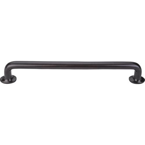 Top Knobs - Aspen Rounded 18 Inch Center to Center Appliance pull - Medium Bronze