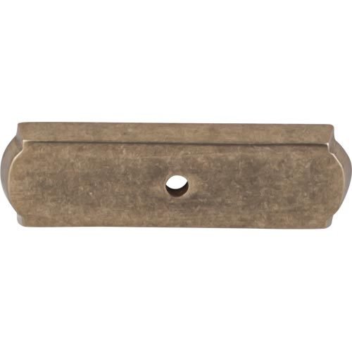 Top Knobs - Aspen Rectangle Backplate - Light Bronze
