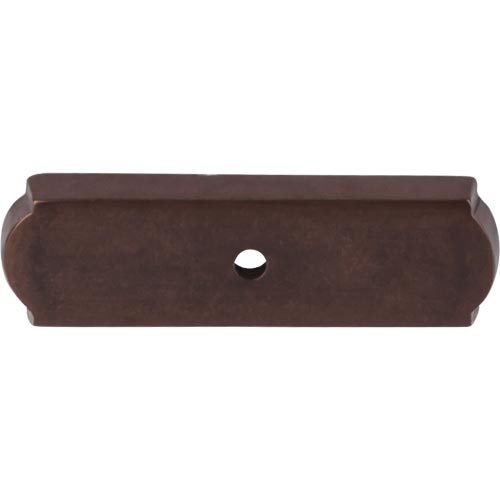 Top Knobs - Aspen Rectangle Backplate - Mahogany Bronze