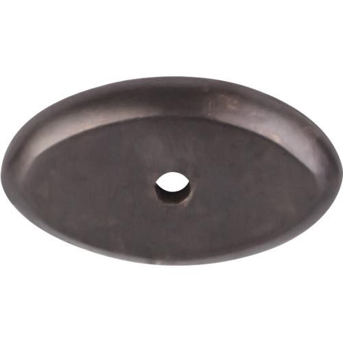 Top Knobs - Aspen Oval Backplate - Medium Bronze