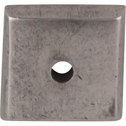 Top Knobs - Aspen Square Backplate - Silicon Bronze Light