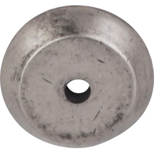 Top Knobs - Aspen Round Backplate - Silicon Bronze Light