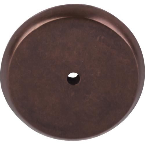 Top Knobs - Aspen Round Backplate - Mahogany Bronze