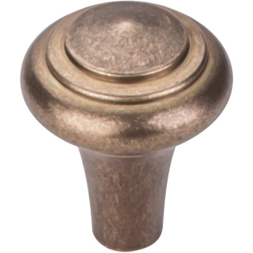 Top Knobs - Aspen Peak 1 Inch Diameter Round Knob - Light Bronze